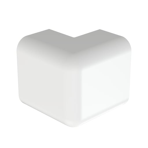 Panduit Corp - Panduit OCF10WH-X Surface Raceway, LD10 Low Voltage Outside Corner Fitting, White