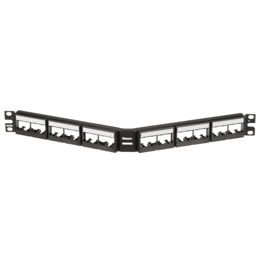 Panduit Corp - Panduit CPPLA24WBLY Mini-Com® Angled Pa