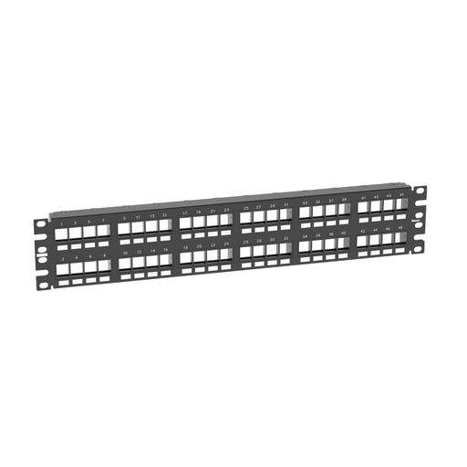 Panduit Corp - PAN NKPP48FMVNSBL NetKey® Flat Patc