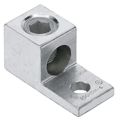 Panduit Corp - Panduit LAMA600-38-6Y 1-Hole 1 Barrel Aluminum Mechanical Lug