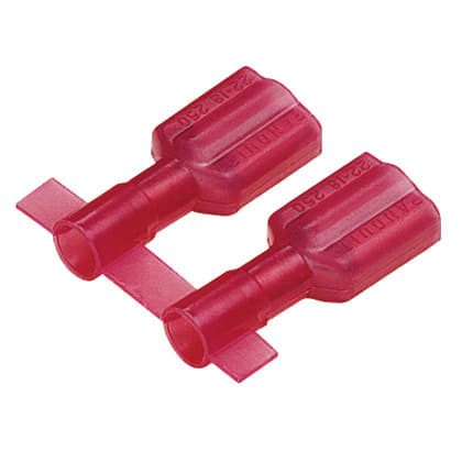 Panduit Corp - Panduit DNF18-188FIB-3K Disconnect, Red, Nylon, 18-22 AWG, 0.187 x 0.02" Tab