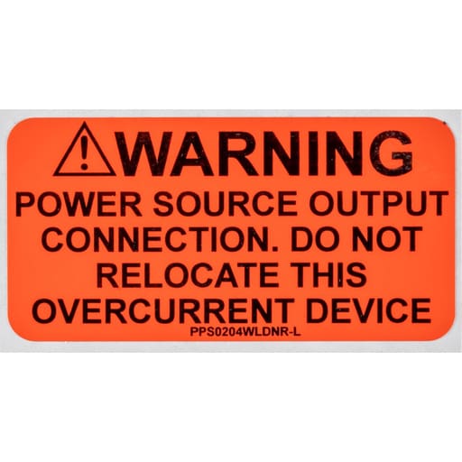 Panduit Corp - PAN PPS0204WLDNR-L Solar Label, 2"