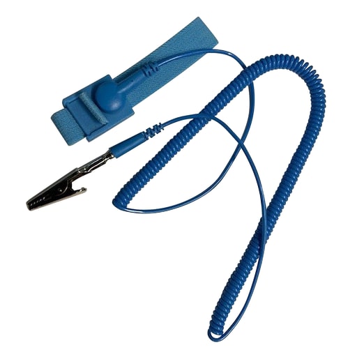 Panduit Corp - Panduit RGESDWS ESD Wrist Straps, Black, Fabric, PK1