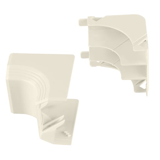 Panduit Corp - Panduit T45ICIW Surface Raceway, T-45 Inside Corner, Off-White