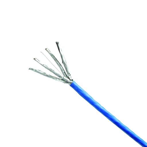 Panduit Corp - Panduit PUFR6X04WH-UG Copper Cable, Cat 6A, 23 AWG, U/FTP, CMR, White