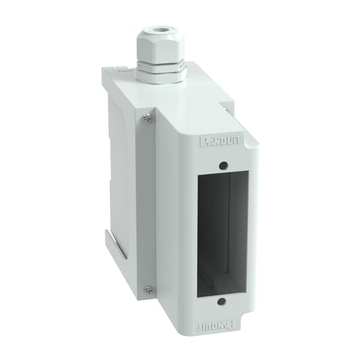 Panduit Corp - Panduit FDPPEIG Fiber DIN Rail Mount Patch Panel, Extended Depth