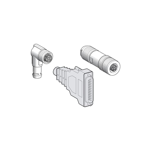 Square-D / Schneider - Square D ZB6Y004 16 mm Push Button Female Quick Connector