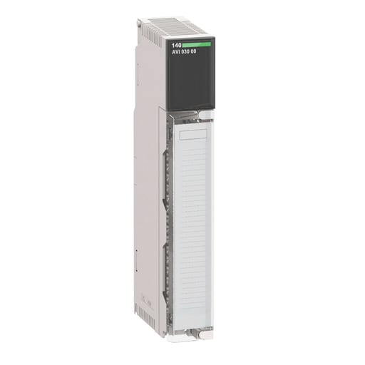 Square-D / Schneider - Square D 140AVI03000 1 to 5 Volt 4 to 20 mA 280 mA Backplane 8-Input 16-Bit PLC Analog Input Module
