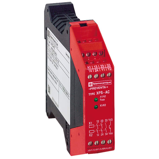 Square-D / Schneider - Square D XPSAC3421 115 VAC 3NO 2-LED Display Safety Relay Module