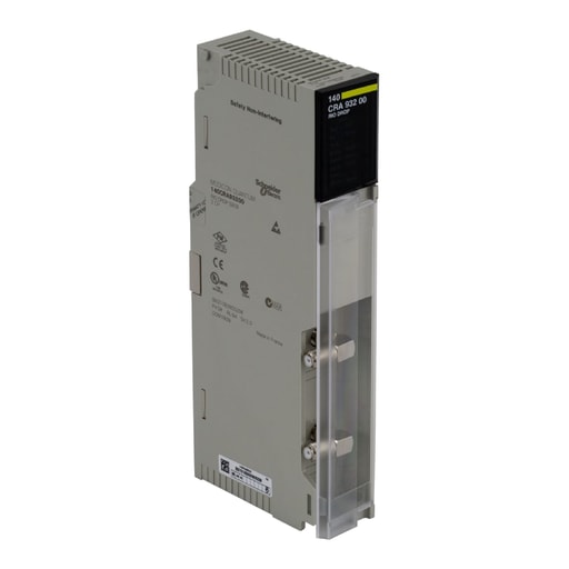 Square-D / Schneider - Square D 140CRA93200 3.8 W 750 mA 75 Ohm 2-Channel F-Type Coaxial Cable Rio Head PLC Drop Adapter Module