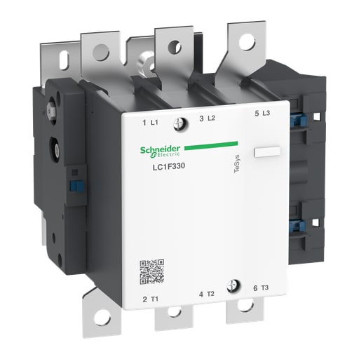 Square-D / Schneider - Square D LC1F330G7 600 VAC 330 Amp 3-Pole 1NO Panel Mount Full Voltage Non-Reversing IEC Contactor