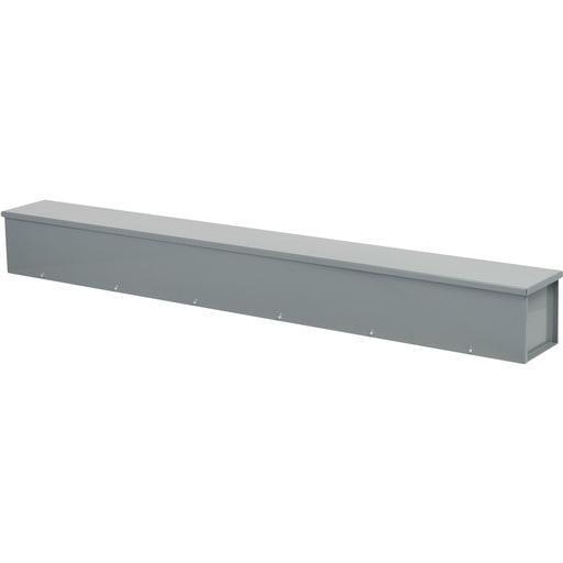 Square-D / Schneider - Square D RDB86 8 x 8 Inch x 6 Foot NEMA 3R 14 Gauge Steel Gray Polyester Powder Coated Raintight Wiring Trough