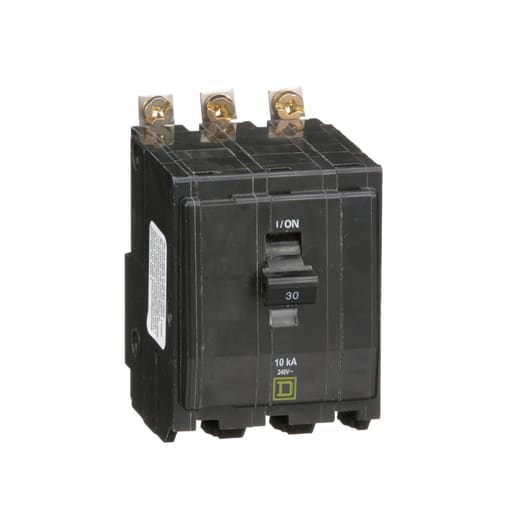 Square-D / Schneider - Square D QOB330 Miniature Circuit Breaker 30A 240V 3Ph , Bolt-On