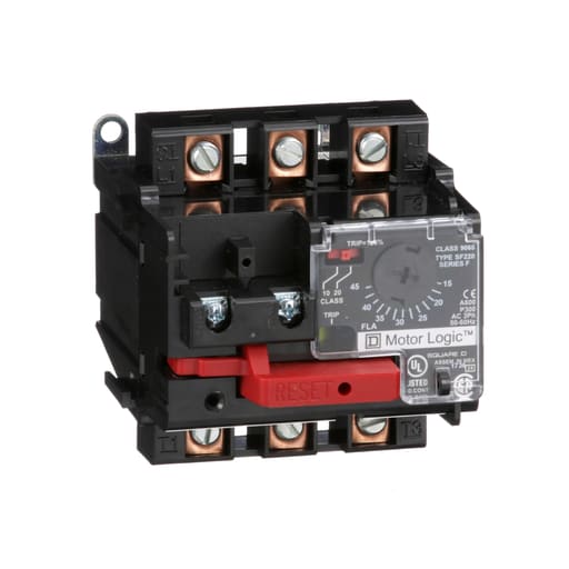 Square-D / Schneider - Square D 9065SF220 600 VAC 15 to 45 Amp 3-Phase Size 2 NEMA Solid State Thermal Overload Relay