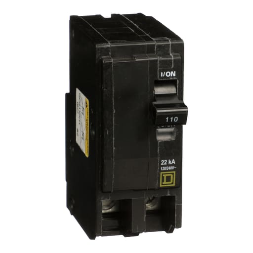Square-D / Schneider - Square D QO2110VH 120/240 Volt 110 Amp Miniature Circuit Breaker