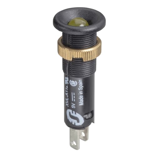 Square-D / Schneider - Square D XVLA135 8 mm 24 VDC 25 mA Raised LED Miniature Pilot Light