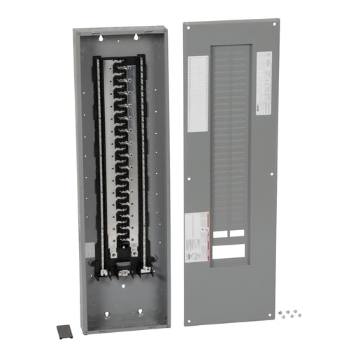 Square-D / Schneider - Square D HOM60120L225PC 120/240 VAC 225 Amp 1-Phase 60-Space 120-Circuit NEMA 1 Load Center with Cover