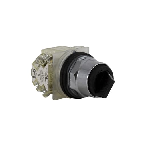 Square-D / Schneider - Square D 9001KS11BH2 30 mm 10 Amp 600 VAC/VDC 2NO 2NC 2-Position Round Knob Non-Illuminated Selector Switch