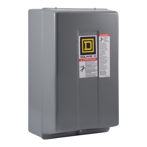 Square-D / Schneider - Square D 8903LXG20V01 24 VAC 30 Amp 2-Pole 2NO NEMA 1 Mechanically Held Lighting Contactor