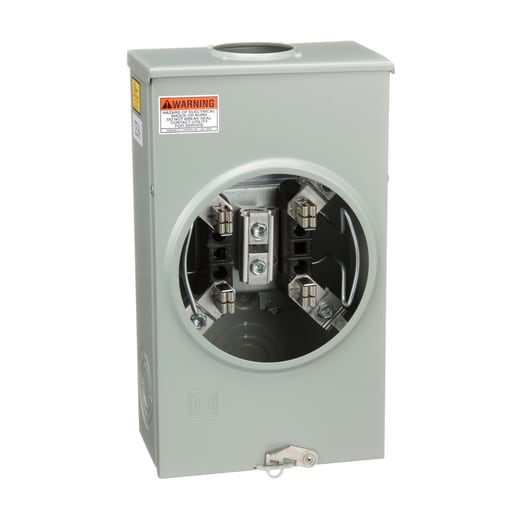 Square-D / Schneider - SQD 1007665 Meter socket, 200 A, 60