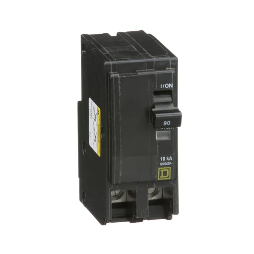 Square-D / Schneider - Square D QO290 Miniature Circuit Breaker 90A 120/240V 2P 1Ph , Plug-On