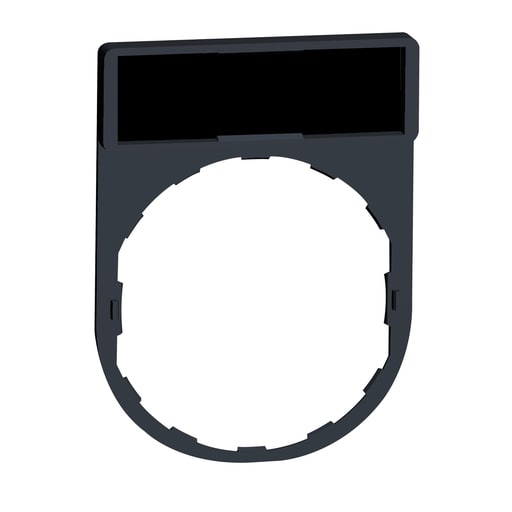 Square-D / Schneider - Square D ZBY2101 30 x 40 mm Blank Standard Legend Holder