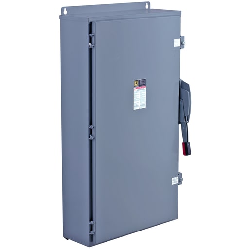Square-D / Schneider - Square D HU465AWK 600 VAC 400 Amp 4-Pole Non-Fusible Heavy Duty Safety Switch