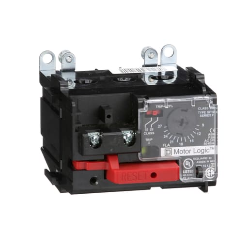 Square-D / Schneider - Square D 9065SF120 600 VAC 9 to 27 Amp 3-Phase Size 1 NEMA Solid State Thermal Overload Relay