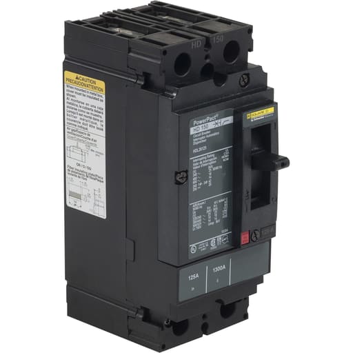 Square-D / Schneider - Square D HGL26060 600 Volt 60 Amp Molded Case Circuit Breaker