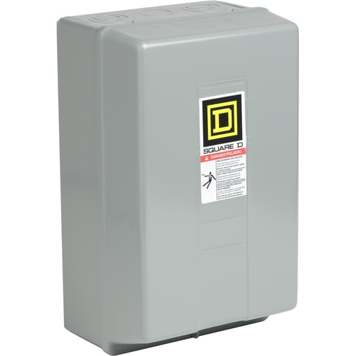 Square-D / Schneider - Square D 9991LG1 7.53 x 5.91 x 9.78 Inch NEMA 1 Control Power Transformer Enclosure