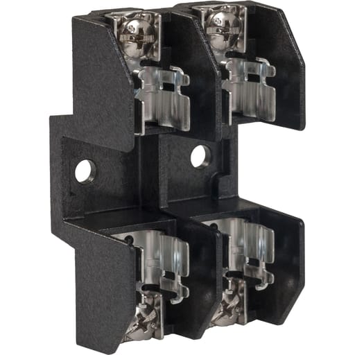 Square-D / Schneider - Square D 9080FB2211 30 Amp 250 Volt 2-Pole Thermoplastic Class H Standard Terminal Block Fuse Holder