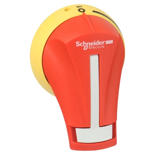 Square-D / Schneider - Square D GS2AH420 Red/Yellow On-Off Legend Padlockable Pistol Disconnect Switch Handle