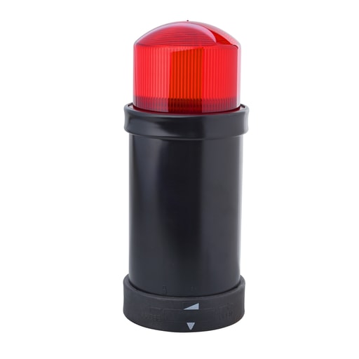Square-D / Schneider - Square D XVBC8B4 70 mm 24 VDC 850 mA 10 W Red Polycarbonate Strobe LED Beacon Lens Unit