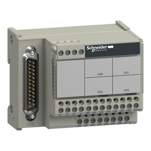 Square-D / Schneider - Square D ABE7CPA410 Screw Terminal Connection Sub Base