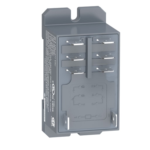 Square-D / Schneider - Square D RPF2BP7 230 VAC 30 Amp 2NO 2NC Din Rail/Panel Mount Plug-In Relay