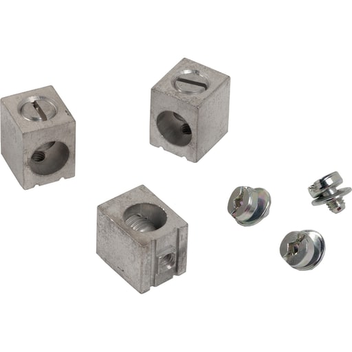Square-D / Schneider - Square D AL100FD 12 to 2/0 AWG Copper or 14 to 2/0 AWG Aluminum Circuit Breaker Mechanical Lug Kit