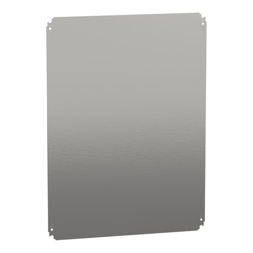 Square-D / Schneider - Square D NSYMM86 21.7 Inch x 29.5 Inch Plain Galvanized Steel Mounting Plate