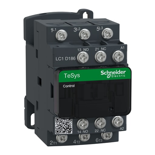 Square-D / Schneider - SQUARED LC1D186G7 IEC contactor, Te