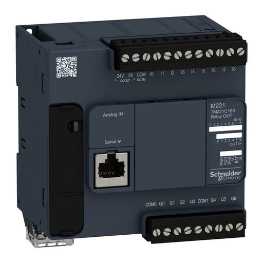 Square-D / Schneider - SQD TM221C16R logic controller, Mod