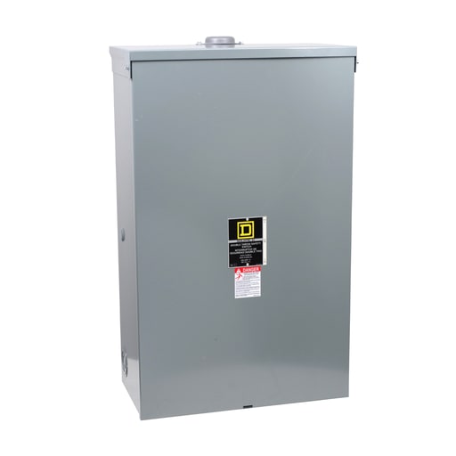 Square-D / Schneider - Square D 82344 480 VAC 200 Amp 15 Hp 3-Pole Steel NEMA 1 Non-Fusible Double Throw Safety Switch