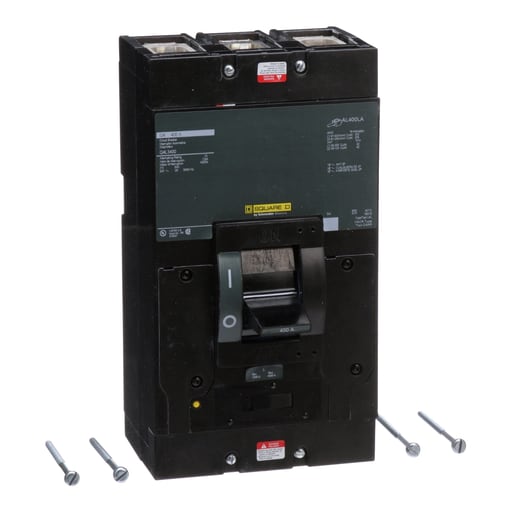 Square-D / Schneider - Square D Q4L3400 Molded Case Circuit Breaker 400A 240V 3P , Thermal Magnetic