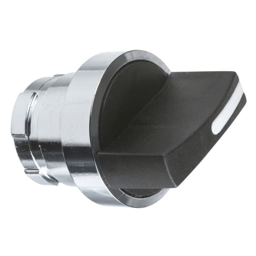 Square-D / Schneider - Square D KAXZ1M12 Chrome Plated Metal Bezel Cam Switch Black Standard Handle