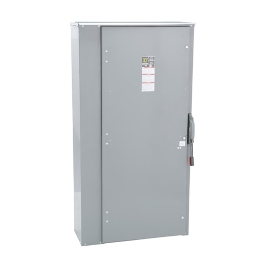 Square-D / Schneider - Square D H367NR 600 VAC 800 Amp 4-Pole Class L Fusible Heavy Duty Safety Switch