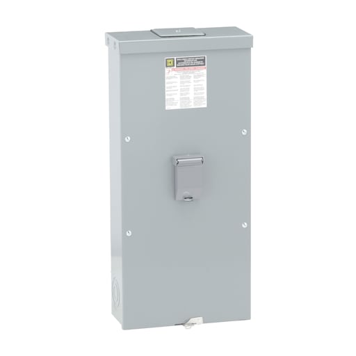 Square-D / Schneider - Square D J250R 14.47 x 6.28 x 31.05 Inch NEMA 3R Circuit Breaker Enclosure