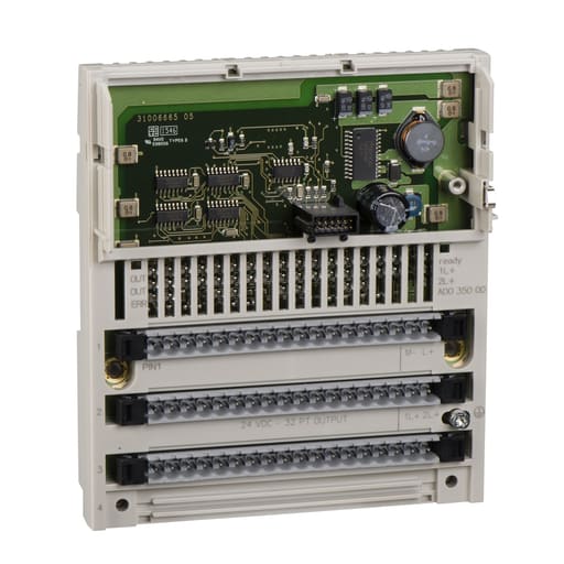 Square-D / Schneider - Square D 170ADO53050 125 x 47.5 x 141.5 mm 120 VAC 125 mA 8-Channel Discrete Output Base