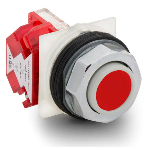 Square-D / Schneider - Square D 9001KR3RH6 30 mm 10 Amp 600 Volt Push Button