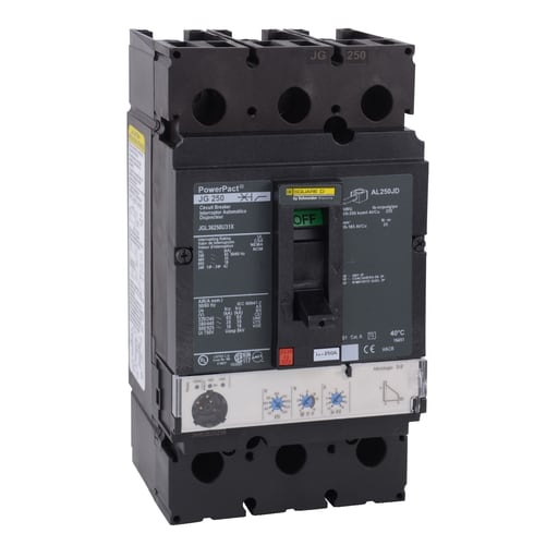 Square-D / Schneider - Square D JGL36250U31X 600 Volt 250 Amp Molded Case Circuit Breaker
