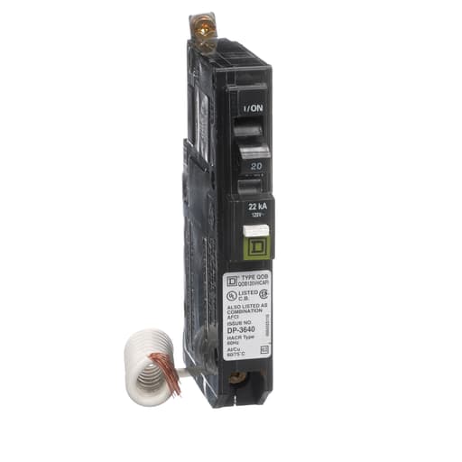 Square-D / Schneider - SQD QOB120VHCAFI Mini circuit break