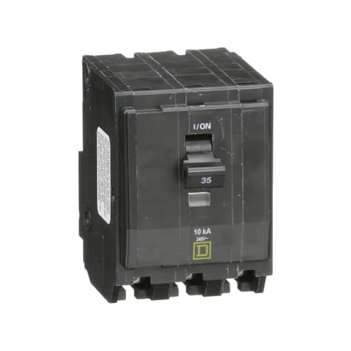 Square-D / Schneider - Square D QO335 Miniature Circuit Breaker 35A 240V 3Ph , Plug-On