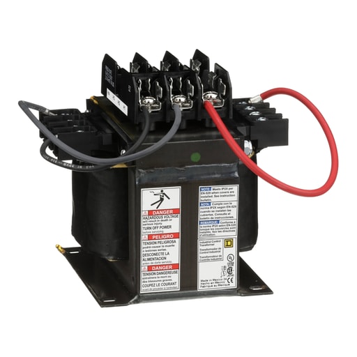 Square-D / Schneider - Square D 9070TF500D33 500 VA 380/400/415 VAC Primary 115/230 VAC Secondary 1-Phase Control Transformer